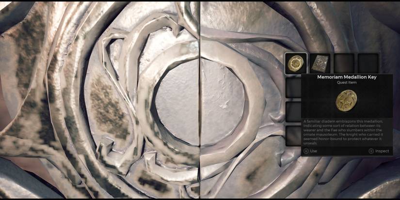 remnant 2 memorium medalion key