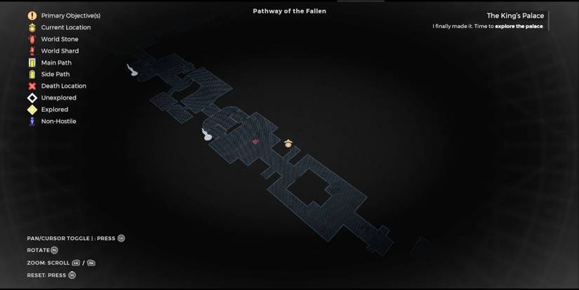 Remnant 2 Pathway Of The Fallen secret hedge maze path map location