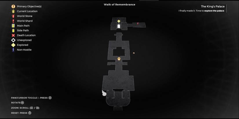 remnant 2 walk of remembrance locked door location