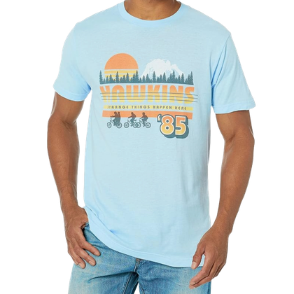 Stranger Things Men's Hawkins Strange Things 85 Retro T-Shirt