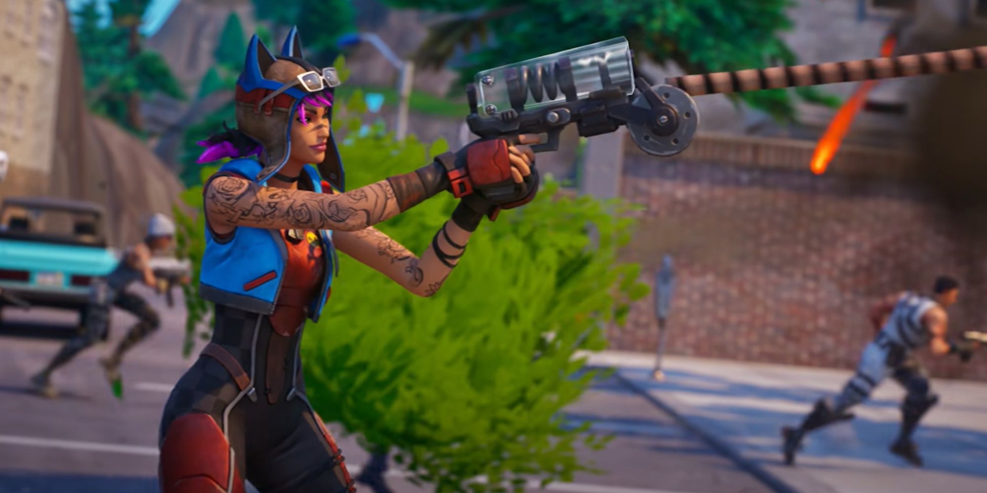 renegade lynx using grappler in tilted towers