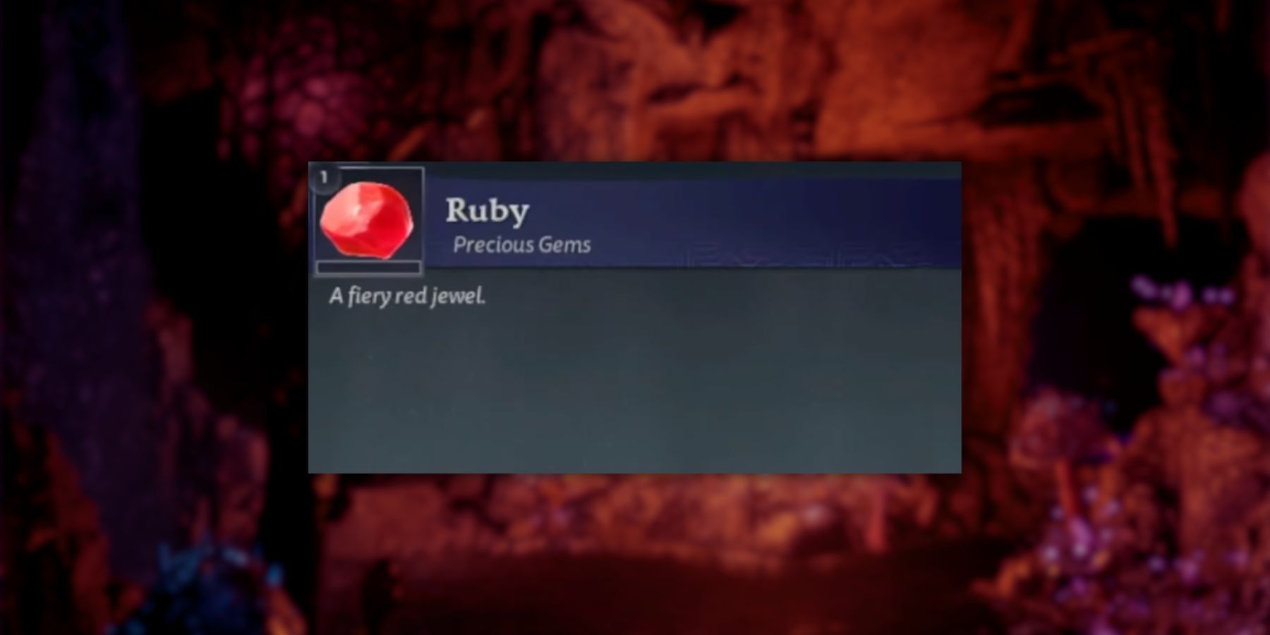 Lord of the rings return to moria how to get ruby