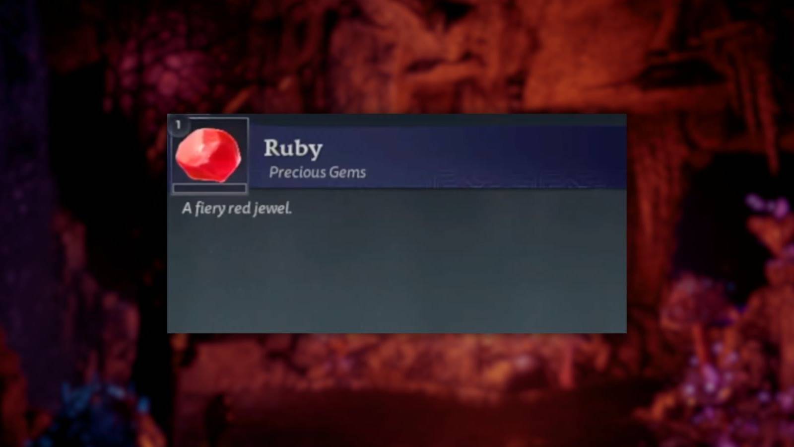 Lord of the Rings: Return To Moria - How to Get Ruby