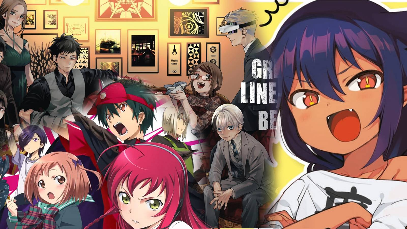 Reverse Isekai Manga Like The Devil Is A Part-Timer dead mount death play the great jahy will not be defeated