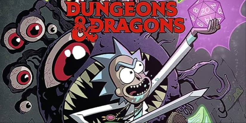rick and morty vs D&D official cover art cropped