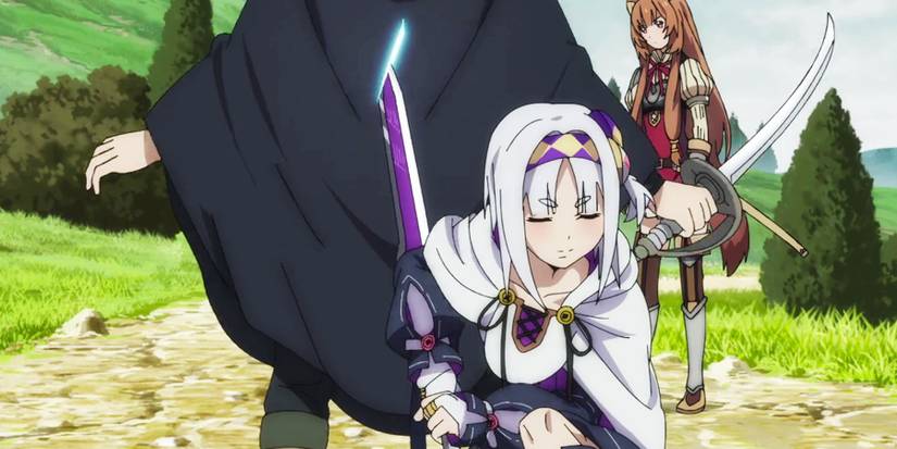 Rising of the shield hero E05 Syne Fight