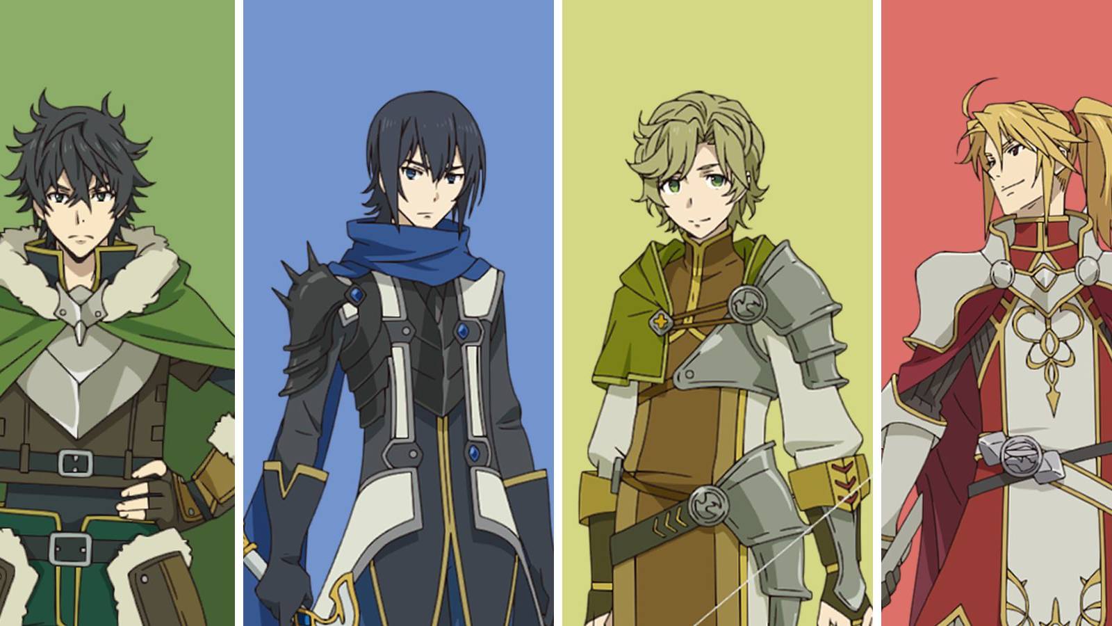 Rising of the Shield Hero Four Legendary Heroes