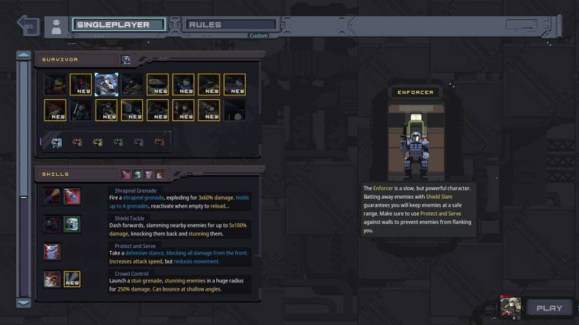 The Enforcer in Risk of Rain Returns 