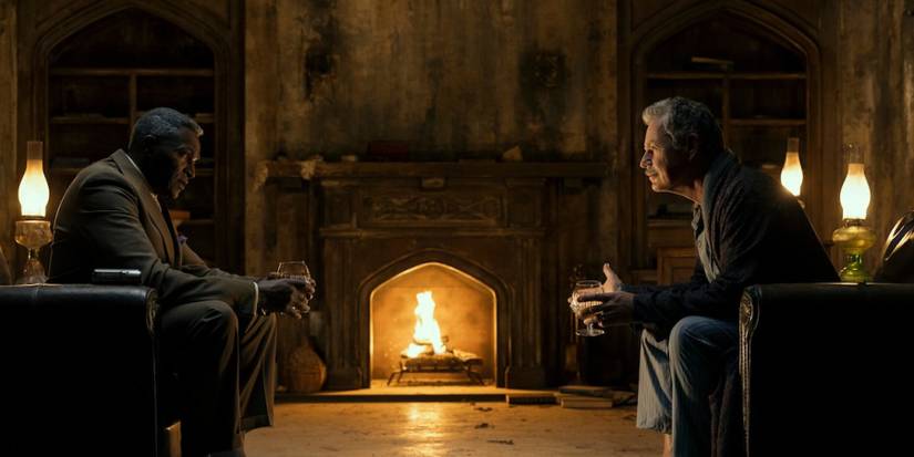 August and Roderick in the Fall of the House of Usher