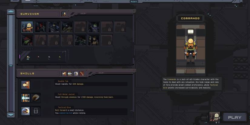 Commando Survivor in Risk of Rain Returns