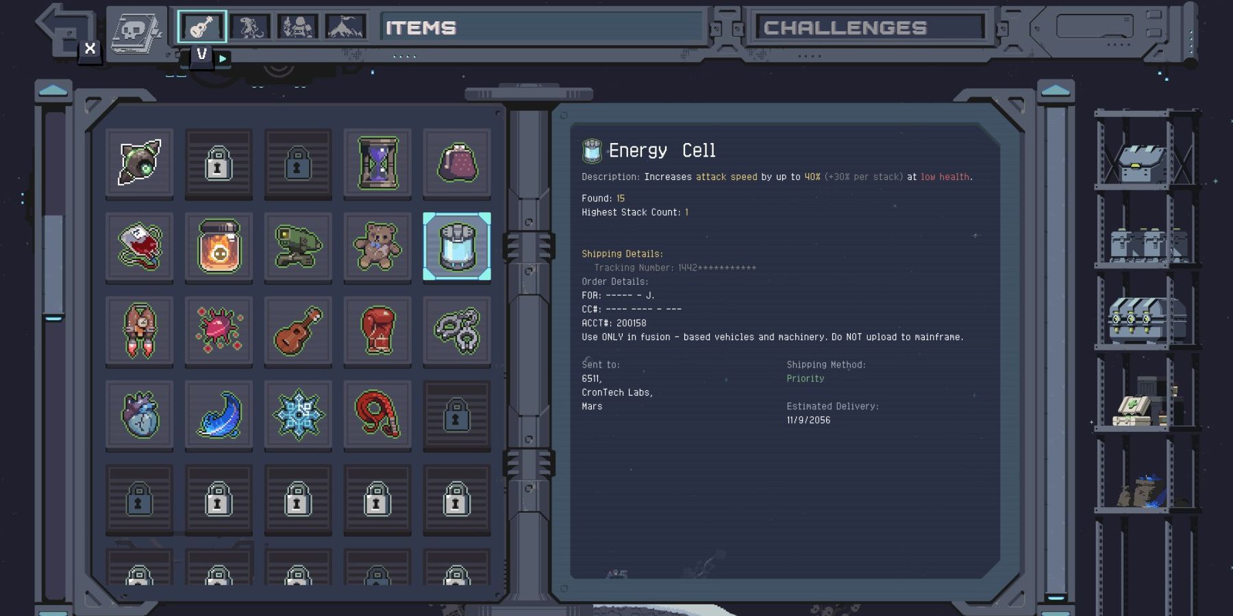 Energy Cell item