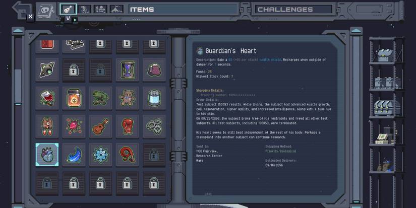 Guardian's Heart item