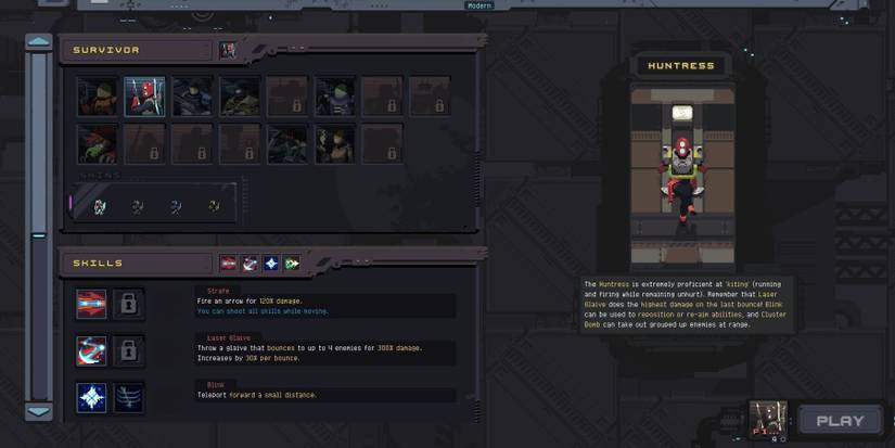 Huntress Survivor in Risk of Rain Returns