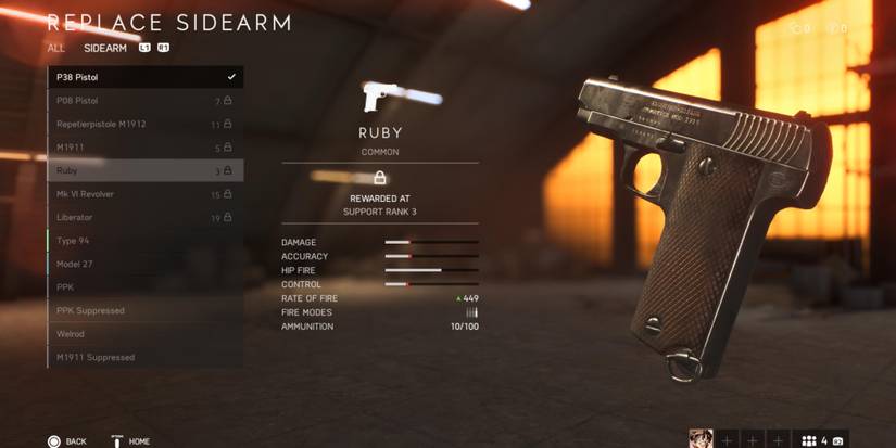 Ruby in Battlefield 5