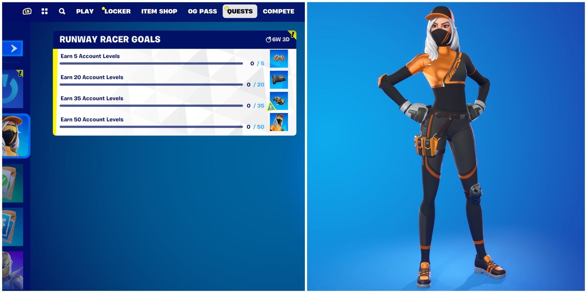 How to get free Runway Racer skin in Fortnite - Charlie INTEL