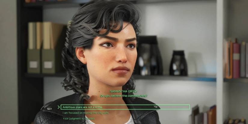 Samantha character in RoboCop: Rogue City