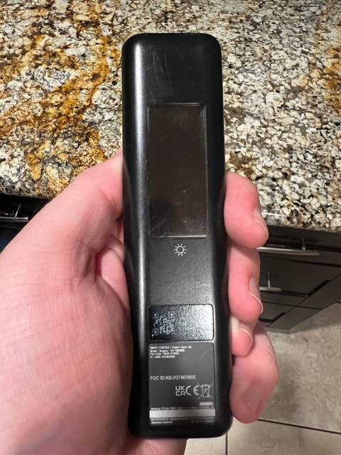 samsung s95c remote back