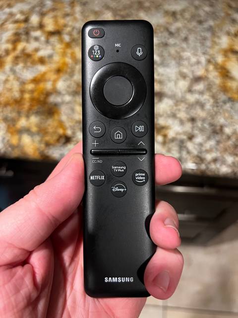 samsung s95c remote front