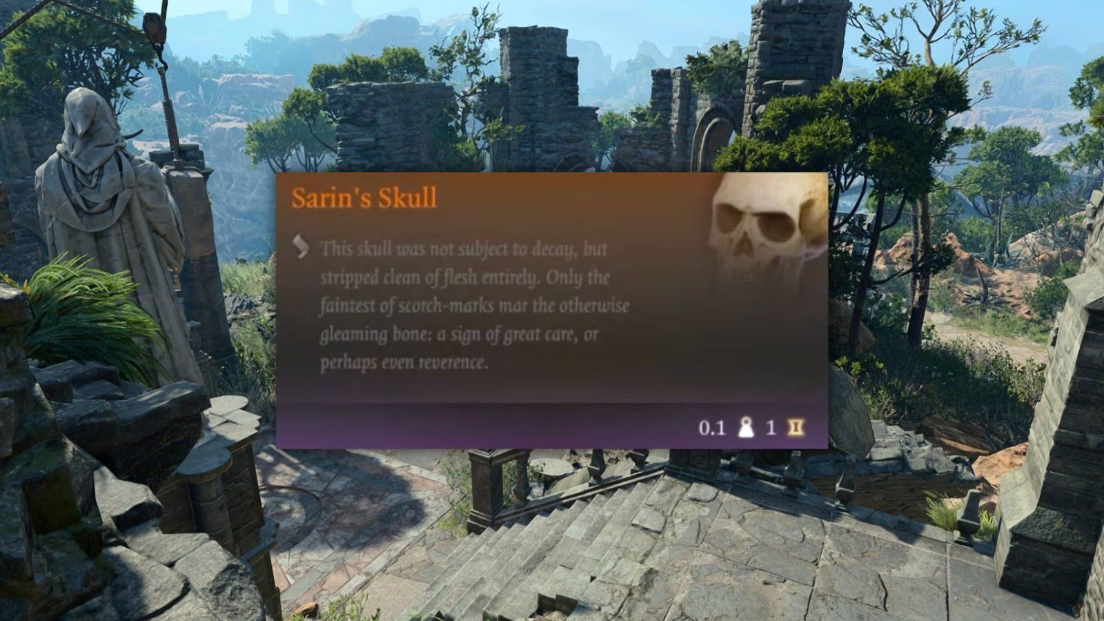 Baldur's Gate 3: How to Find and Use Sarin’s Skull