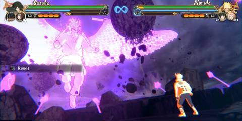 Sasuke with his Susano'o