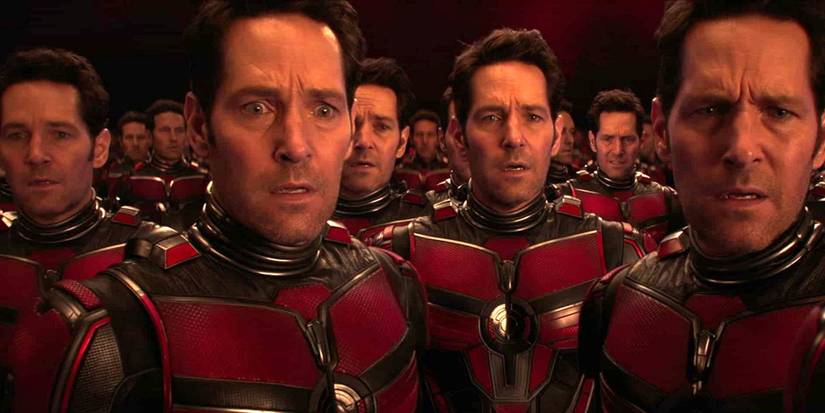 Scott splits into different versions of himself in Ant-Man and the Wasp Quantumania