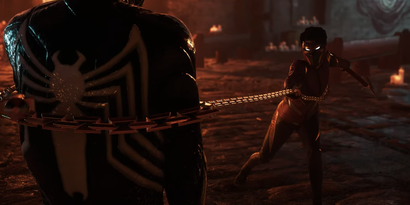 Wraith Using Her Chain To Wrap Up Peter