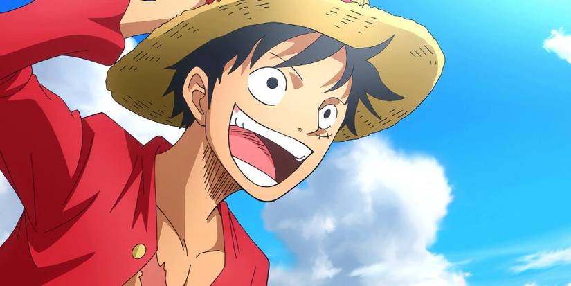Luffy smiling