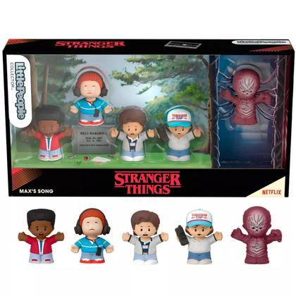 Fisher-Price Little People Collector: Stranger Things Max's Song Collector Set - 5pk