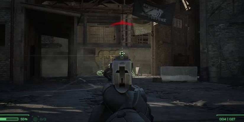 Aiming a Heavy Pistol .50 Cal in RoboCop: Rogue City