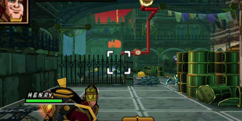 Henry aiming his rifle in Codenam Steam