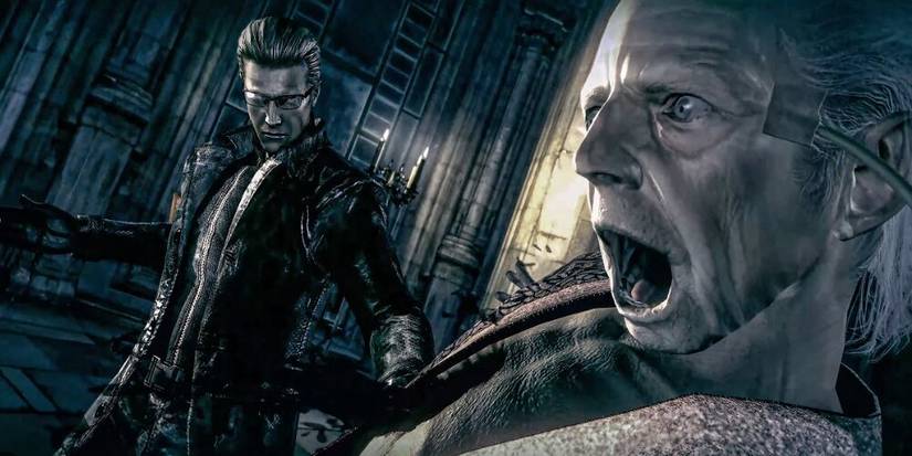 Wesker killing Oswalld Spencer