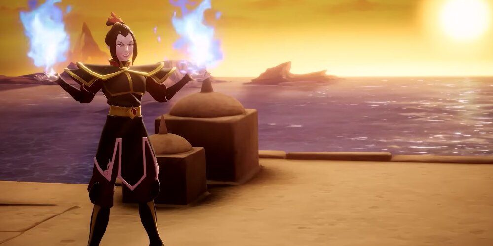 Azula in Nickelodeon All Star Brawl 2