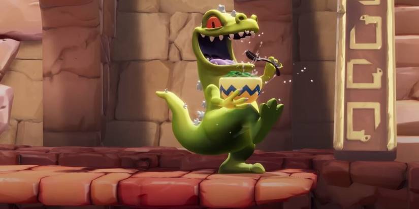 Reptar in Nickelodeon All Star Brawl 2