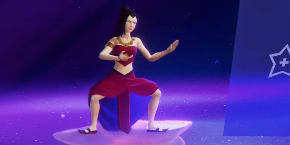 Azula in her beach outfit