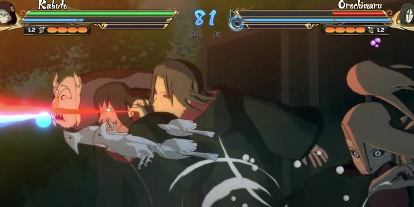 Kakuzu, Itachi, and Deidara being brought back with Edo Tensei