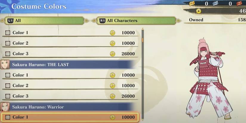 Sakura wearing samurai gear in Naruto X Boruto Ultimate Ninja Storm Connections