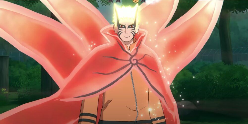 Naruto in Baryon Mode