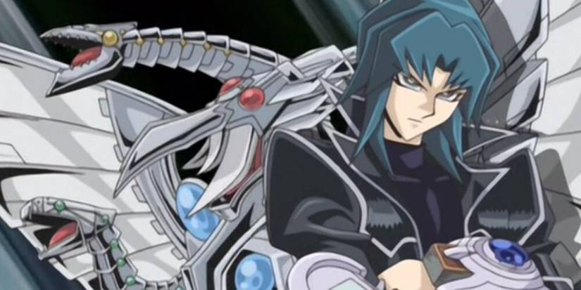 Zane with his mechanics dragon in the background