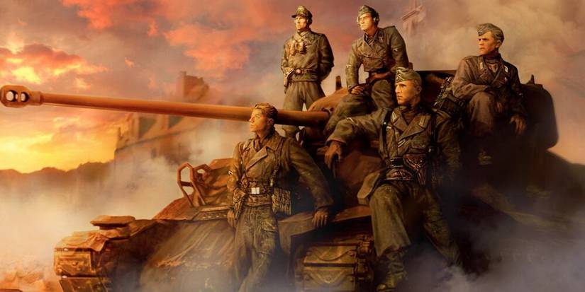 Tales of Valor units on a tank