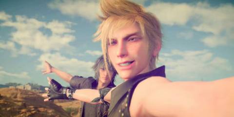 Final Fantasy 15 Prompto with Noctis