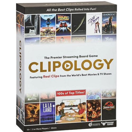 Clipology - The Premier Streaming Board Game box
