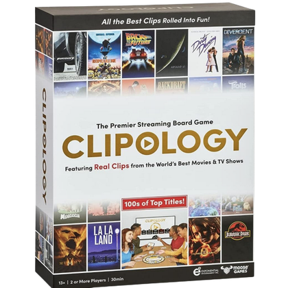 Clipology - The Premier Streaming Board Game box