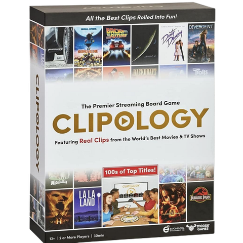 Clipology - The Premier Streaming Board Game box