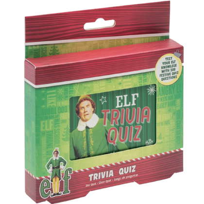 Elf Movie Trivia card game 