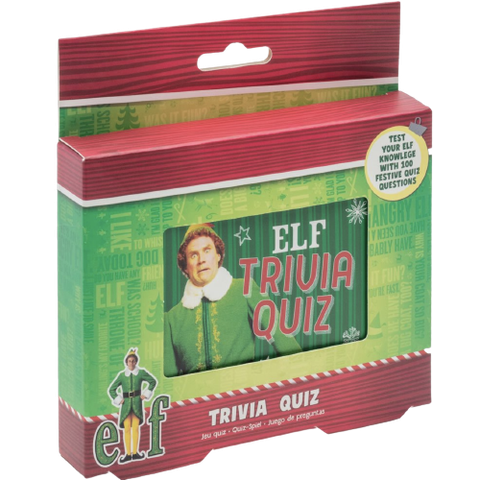 Elf Movie Trivia card game 