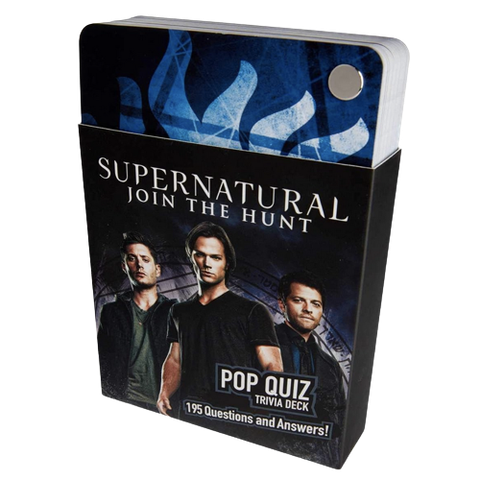Supernatural Pop Quiz Trivia Deck 
