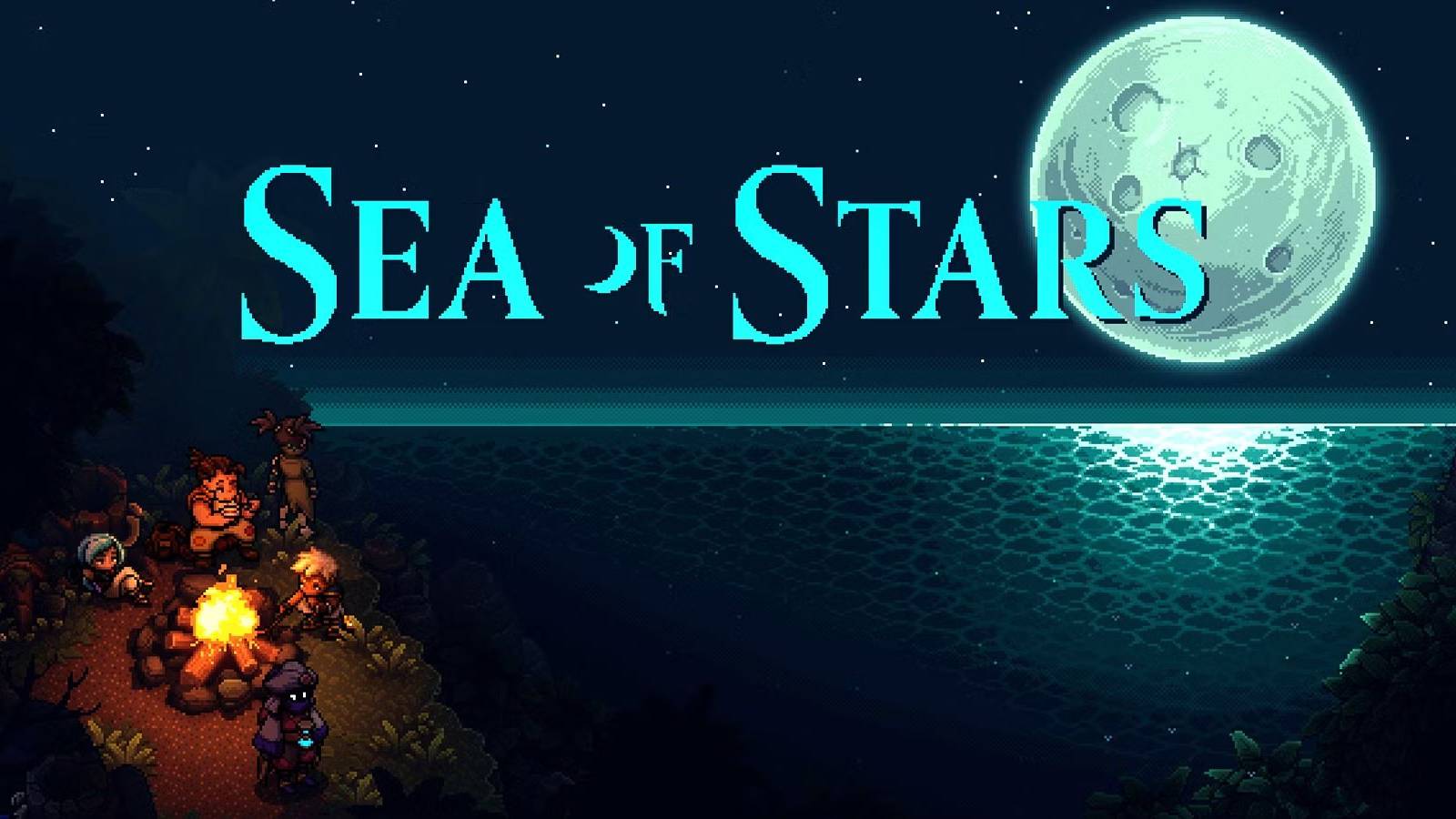 sea of stars title heading campfire