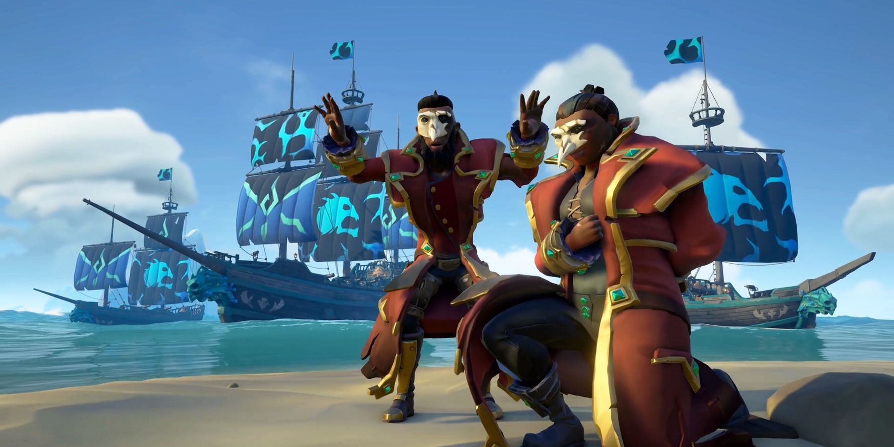 sea of thieves briggsy mask jacket outfit