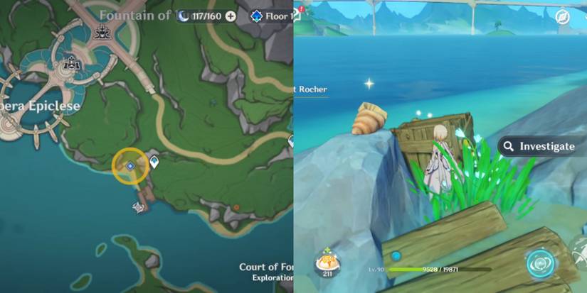 search for traces of vagrant rocher genshin impact