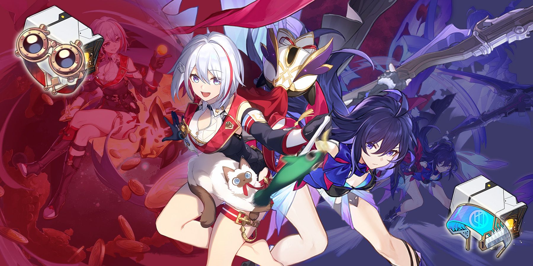 seele and topaz equipement in honkai well-known particular person rail